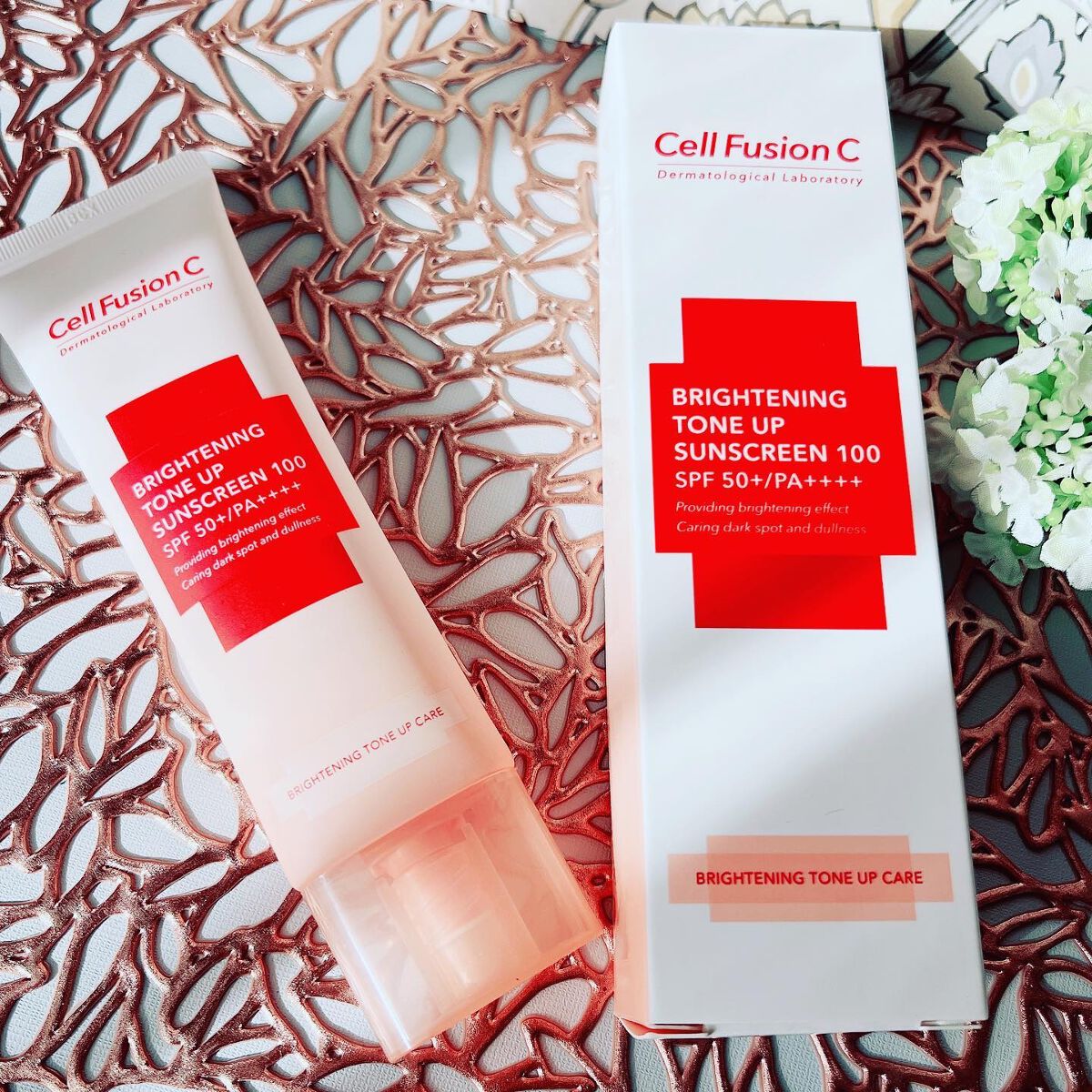 トーニングサンスクリーン100/Cell Fusion C(セルフュージョンシー)/日焼け止めクリームを使ったクチコミ（2枚目）