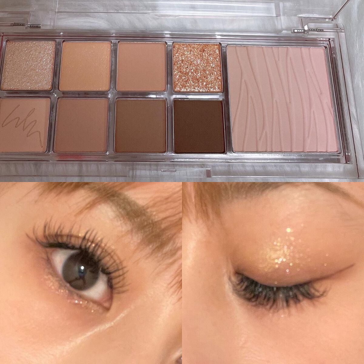 ミックスブラーリングアイパレット/wakemake/マルチパレットを使ったクチコミ(7枚目)