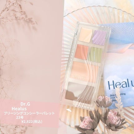 ブリージングコンシーラーパレット/Healus/パレットコンシーラーを使ったクチコミ(2枚目)