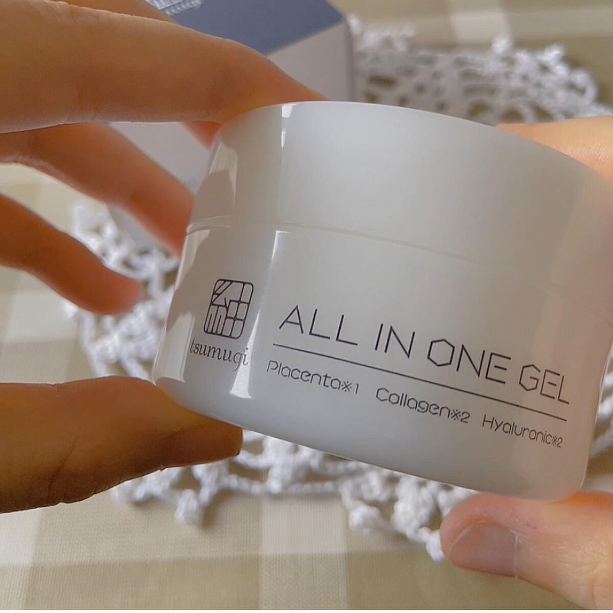 紬 オールインワンゲル/つむぎコスメ/オールインワン化粧品を使ったクチコミ（2枚目）