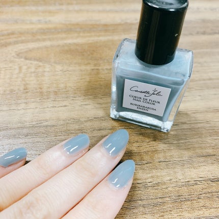 Coeur de Fleur Nail Color RURIKARAKUSA ENZEN 【るりからくさえんぜん】/Causette.Joli/マニキュアを使ったクチコミ(1枚目)