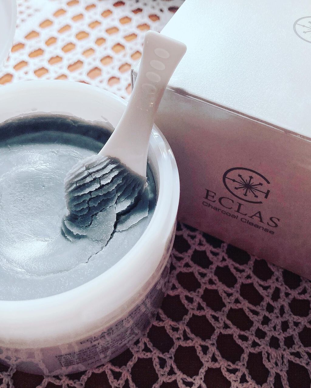 チャコールクレンズ/ECLAS/クレンジングバームを使ったクチコミ（3枚目）