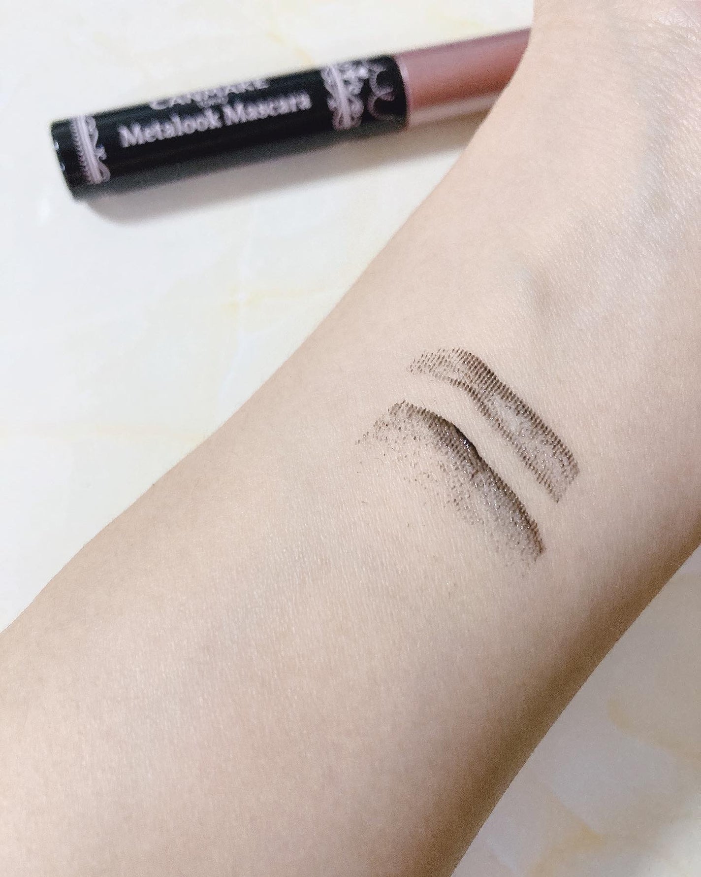 メタルックマスカラ/キャンメイク/マスカラを使ったクチコミ(5枚目)