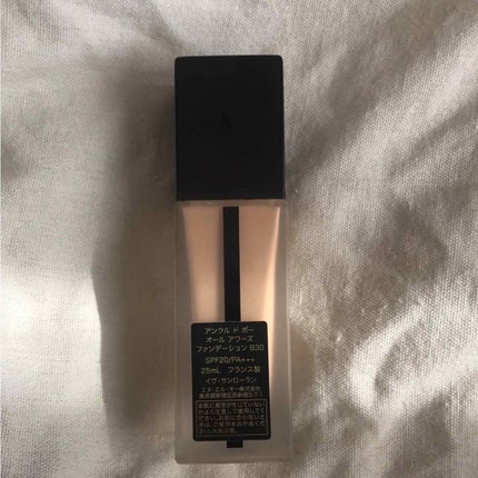 アンクル ド ポー オール アワーズ ファンデーション/YVES SAINT LAURENT BEAUTE/リキッドファンデーションを使ったクチコミ(2枚目)