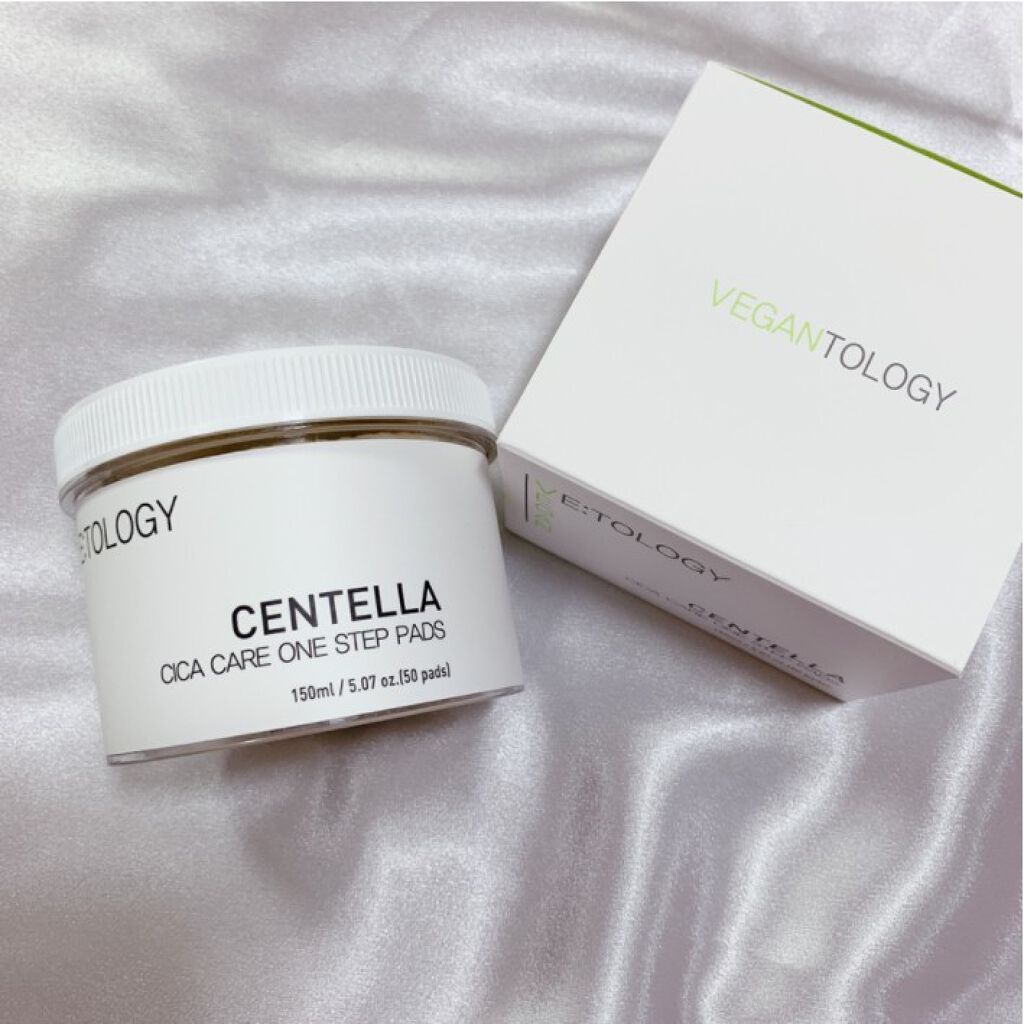 CENTELLA CICACARE ONE-STEP PAD/VEGAN TOLOGY/化粧水を使ったクチコミ（1枚目）