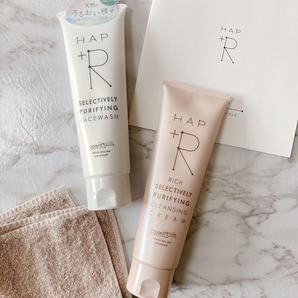 フェイスウォッシュ/HAP＋R/洗顔フォームを使ったクチコミ（3枚目）