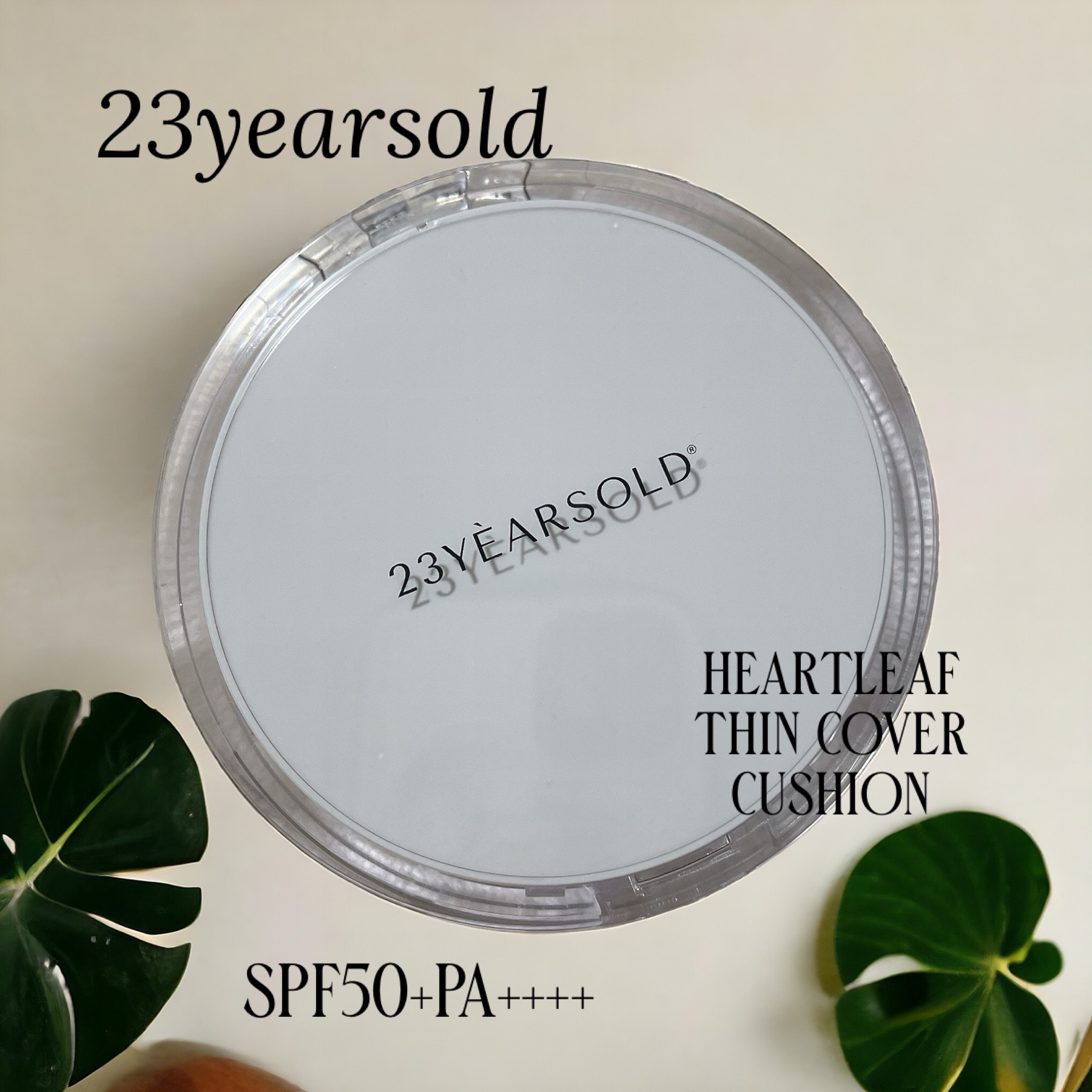ハートリーフシーンカバークッション/23years old/クッションファンデーションを使ったクチコミ（1枚目）