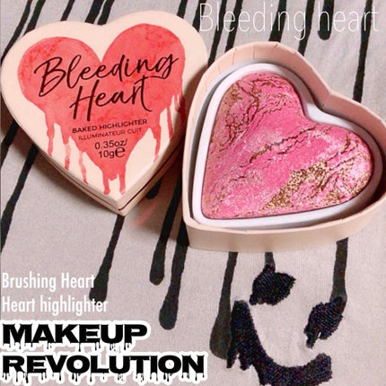 ブラッシング ハート/MAKEUP REVOLUTION/パウダーチークを使ったクチコミ(1枚目)