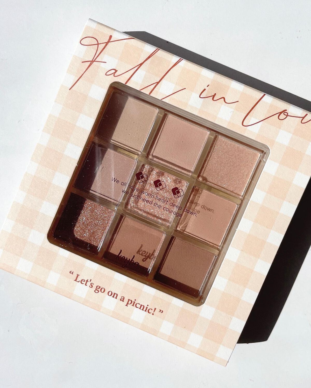 KEYBO FALL IN LOVE SHADOW PALETTE/keybo/アイシャドウパレットを使ったクチコミ(6枚目)