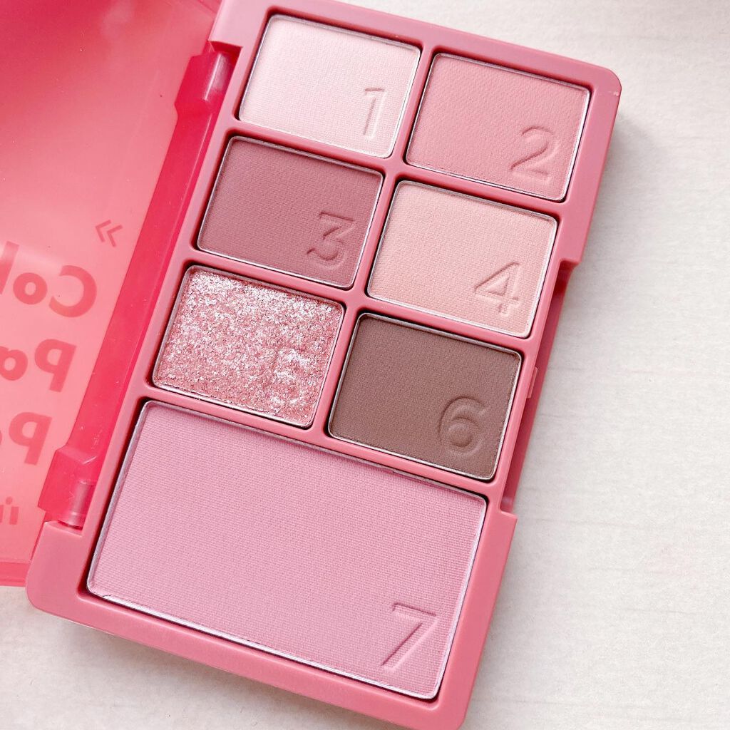 カラーパターンパレット/i’m meme/マルチパレットを使ったクチコミ(5枚目)