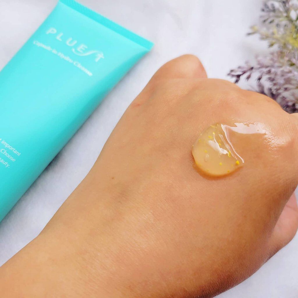 カプセルインハイドロクレンズ/PLUEST/クレンジングジェルを使ったクチコミ（2枚目）