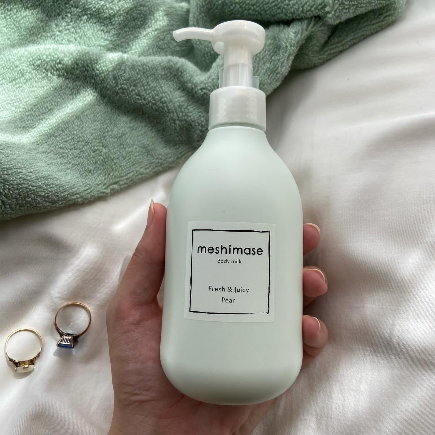 meshimase ボディミルク ペアー/meshimase/ボディミルクを使ったクチコミ(2枚目)