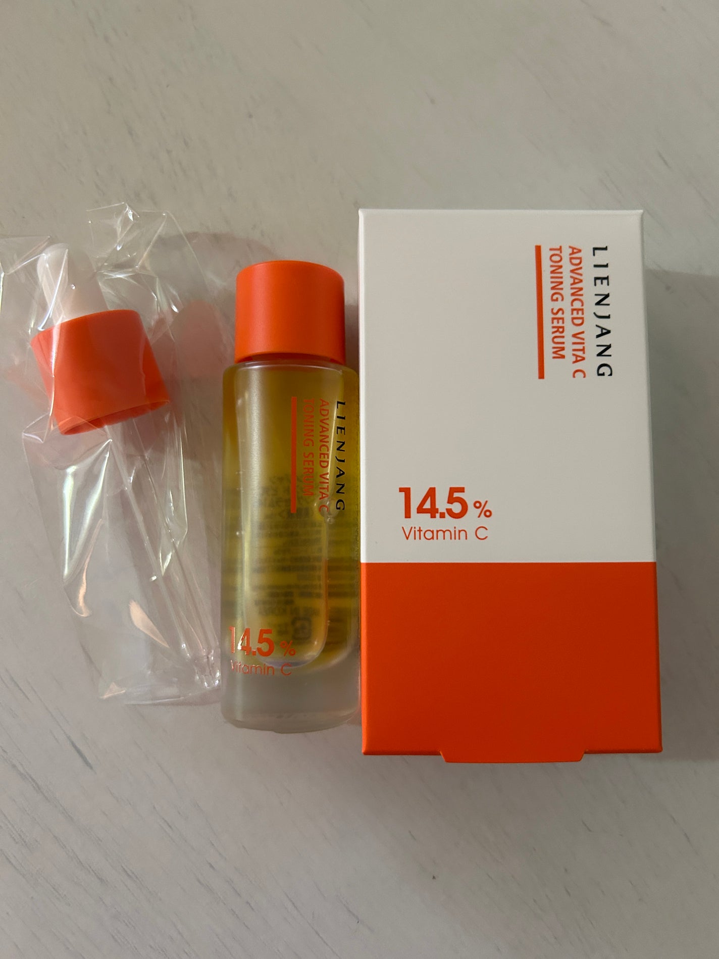 アドバンスド ビタC トーニング セラム14.5/リエンジャン/美容液を使ったクチコミ(4枚目)