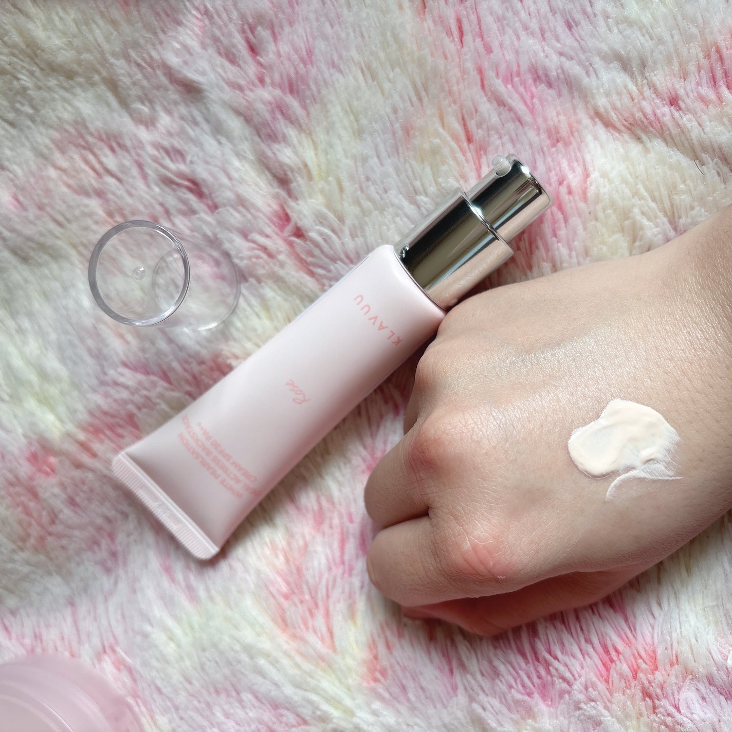 WHITE PEARLSATION IDEAL ACTRESS BACKSTAGE CREAM/KLAVUU/化粧下地を使ったクチコミ(1枚目)