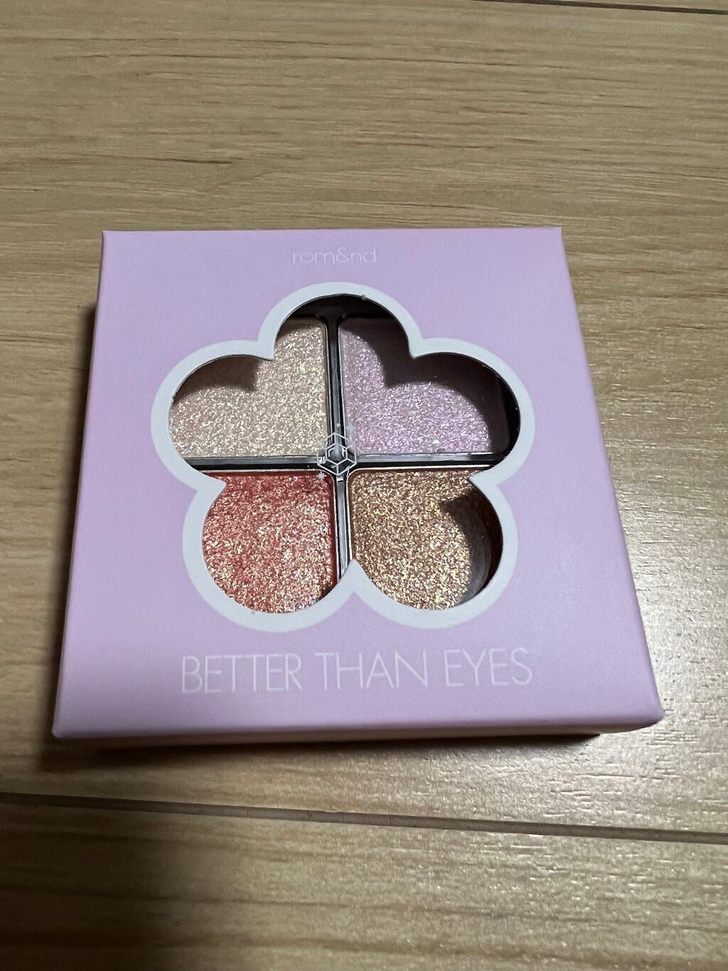 ベターザンアイズ/rom&nd/アイシャドウパレットを使ったクチコミ(1枚目)