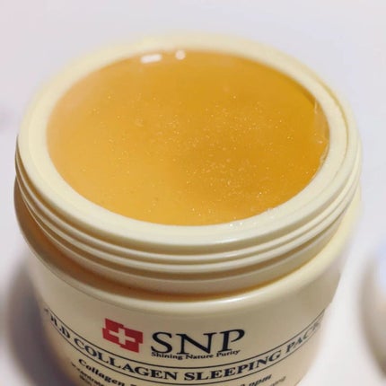 SNP ゴールド コラーゲン スリーピング パック/SNP/シートマスク・パックを使ったクチコミ(2枚目)