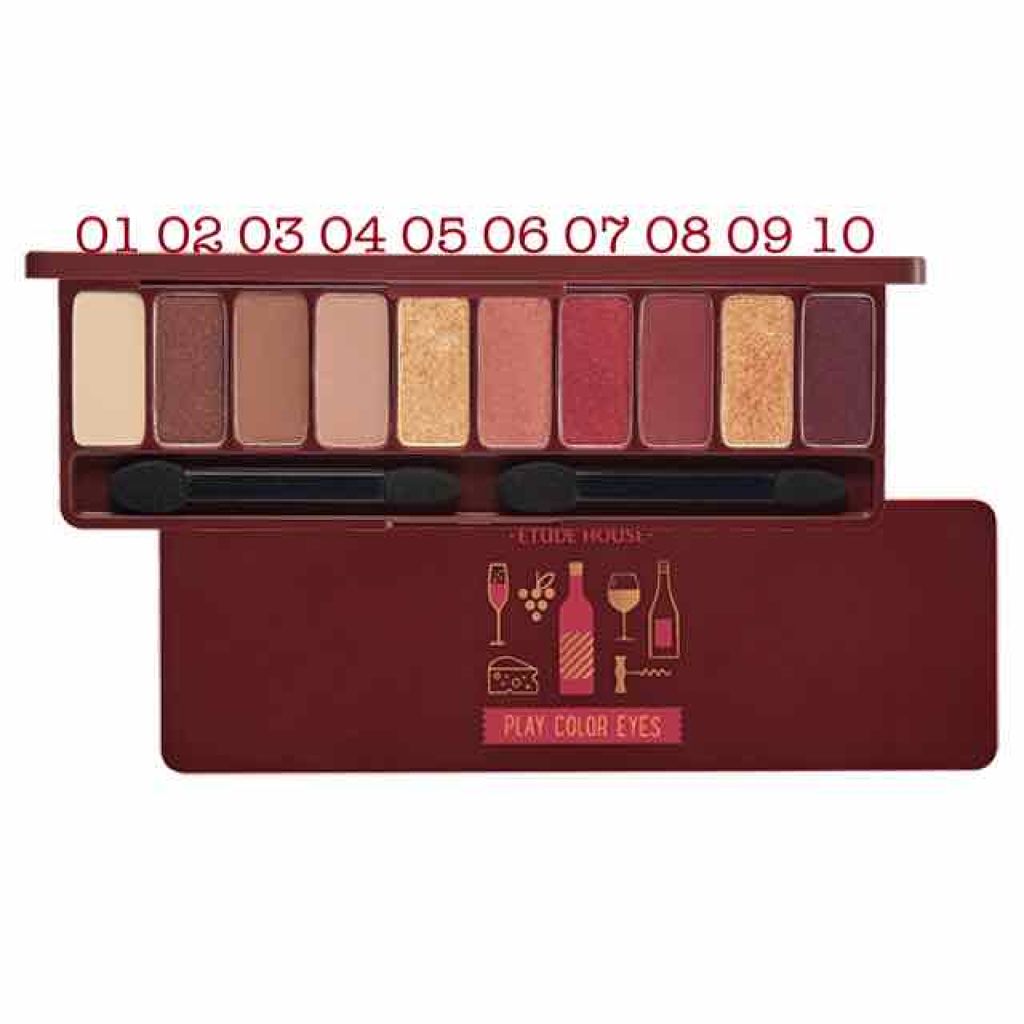 プレイカラー アイシャドウ/ETUDE/アイシャドウパレットを使ったクチコミ(4枚目)