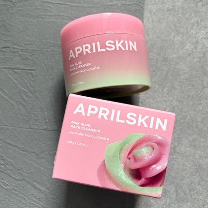 ピンクアロエメレンゲクレンザー/APRILSKIN/その他洗顔料を使ったクチコミ(1枚目)