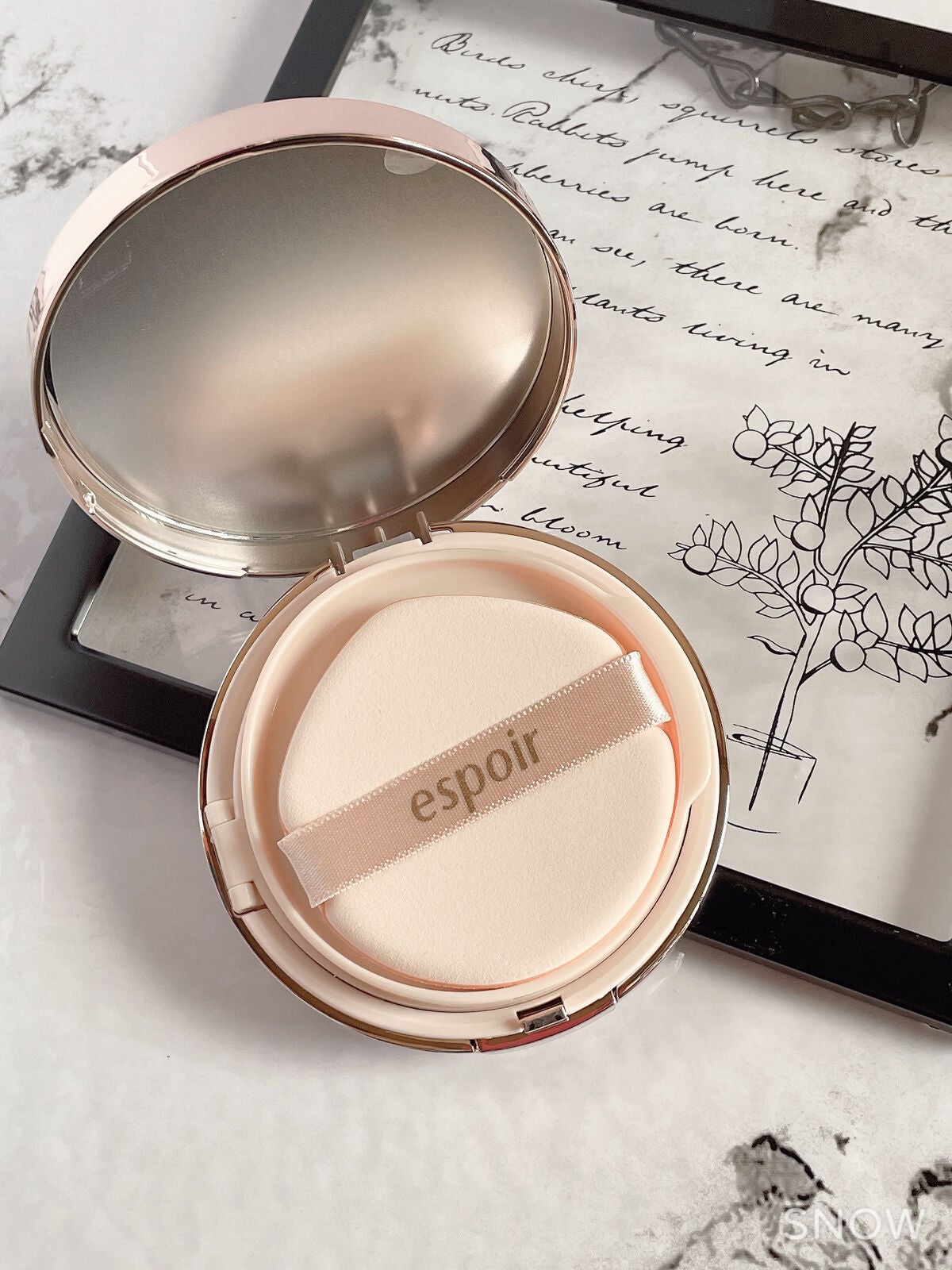 プロテーラービーグロウクッション(オールニュー)/espoir/クッションファンデーションを使ったクチコミ(2枚目)