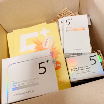 5番 白玉グルタチオンCメラゼロクリーム/numbuzin/フェイスクリームを使ったクチコミ(1枚目)