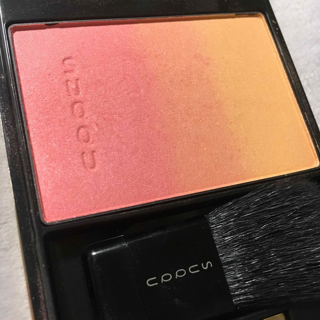 ピュア カラー ブラッシュ 01 蕾咲-TSUBOMIZAKI/SUQQU/パウダーチークを使ったクチコミ（1枚目）