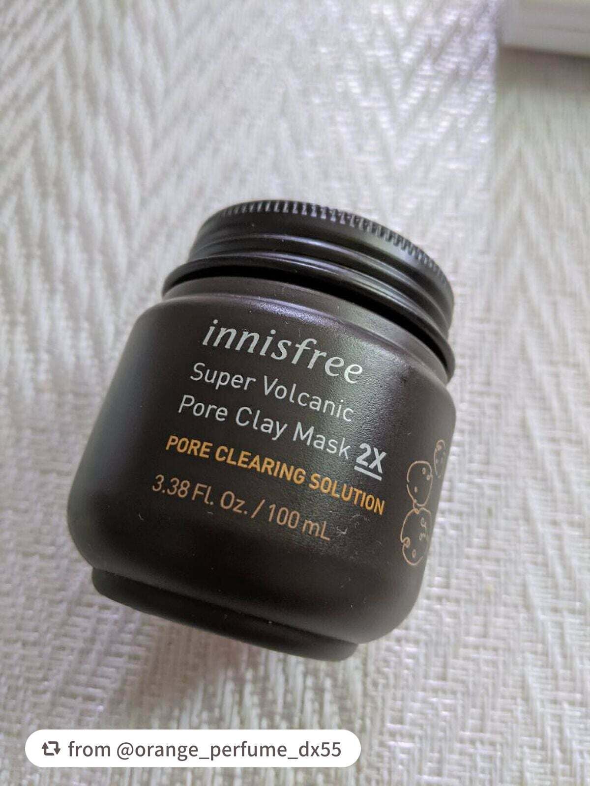 スーパーヴォルカニック ポア クレイマスク/innisfree/洗い流すパック・マスクを使ったクチコミ(2枚目)