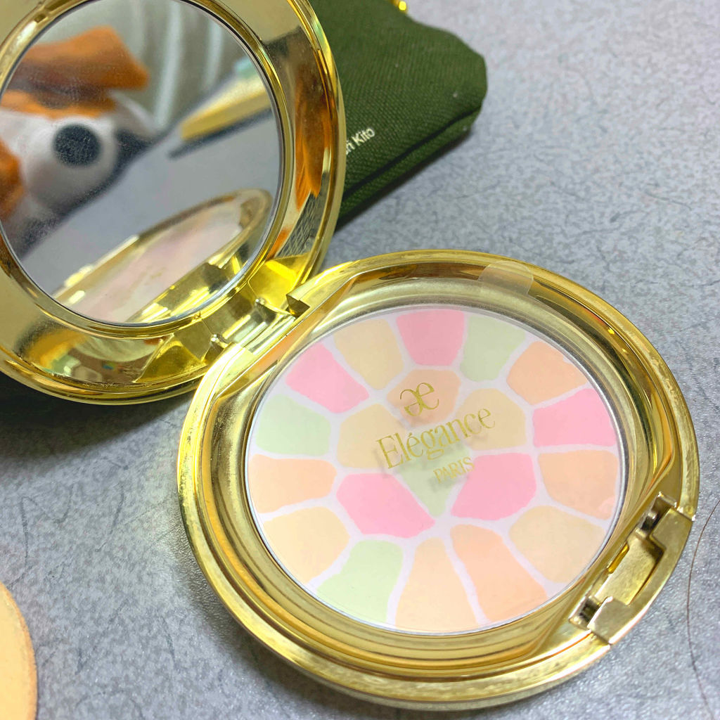 ラ プードル オートニュアンス/Elégance/プレストパウダーを使ったクチコミ（1枚目）