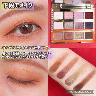 タルトレット Ｅ  アマゾニアンクレイ パレット/tarte/アイシャドウパレットを使ったクチコミ（6枚目）