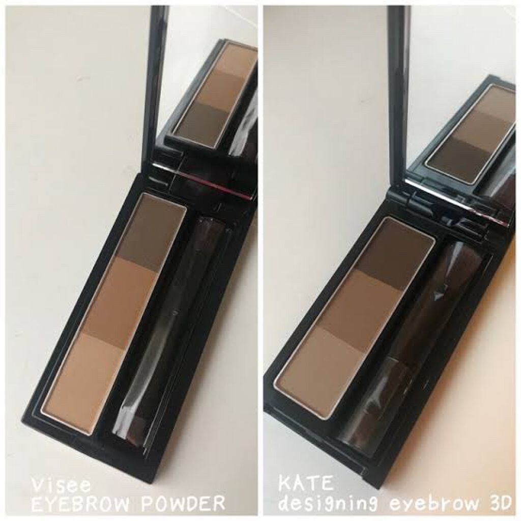ケイト デザイニングアイブロウ3D/KATE/パウダーアイブロウを使ったクチコミ（3枚目）