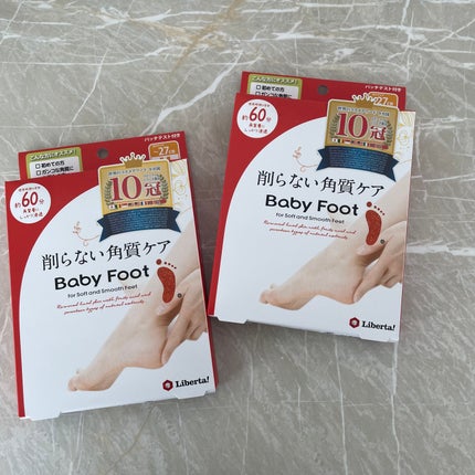 イージーパックDP60分タイプ/ベビーフット/レッグ・フットケアを使ったクチコミ(1枚目)