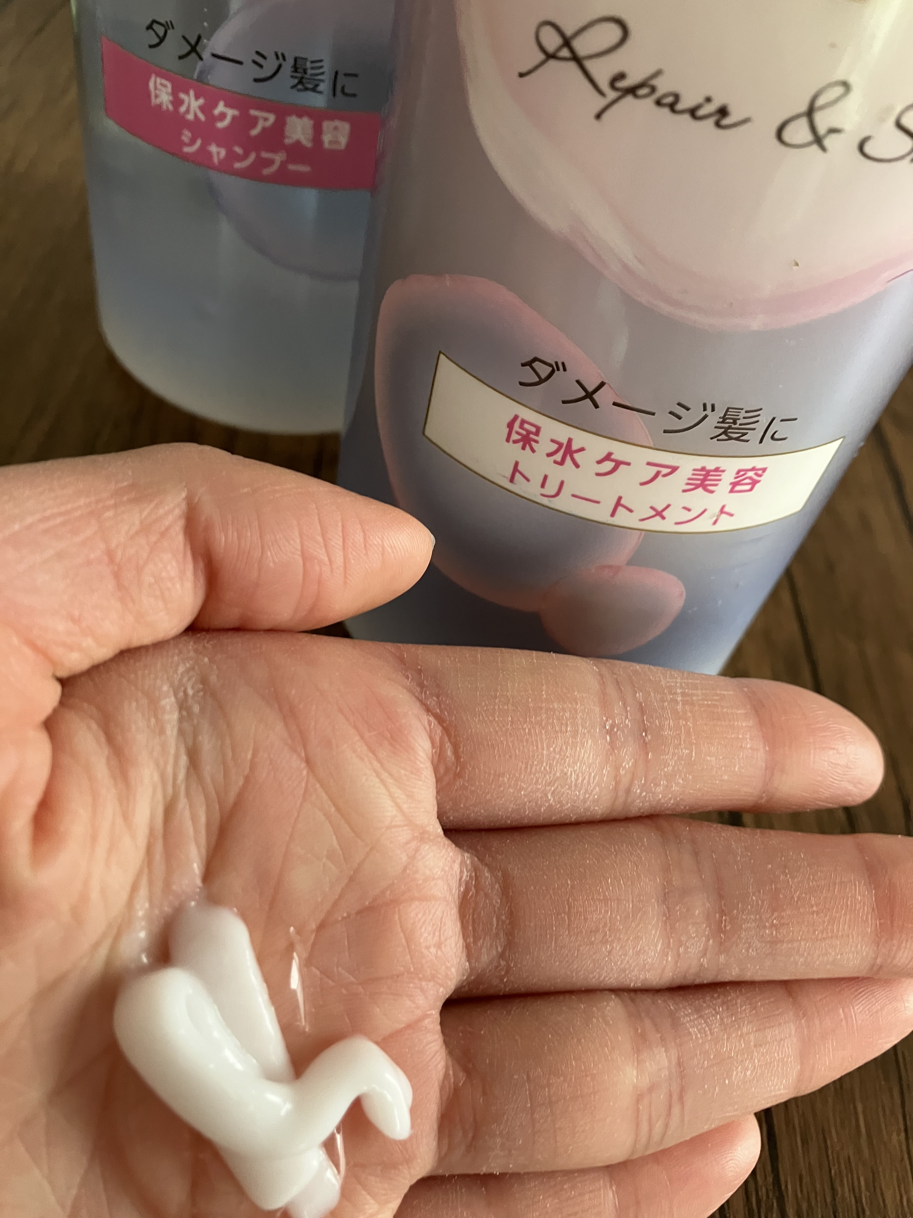 バスグロウ リペア&シャイン シャンプー／トリートメント/LUX/シャンプー・コンディショナーを使ったクチコミ（3枚目）