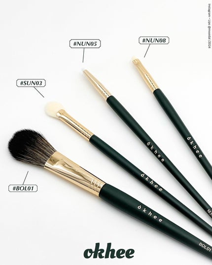okhee Under Eye Brush(NUN08)/SOOA DOR/メイクブラシを使ったクチコミ(1枚目)
