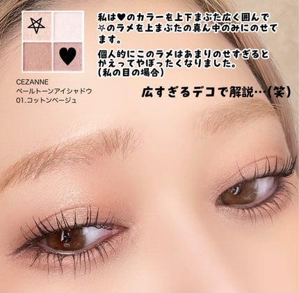 ペールトーンアイシャドウ/CEZANNE/アイシャドウを使ったクチコミ(6枚目)