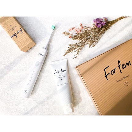 ソニック トゥースブラシ/For fam/電動歯ブラシを使ったクチコミ(1枚目)