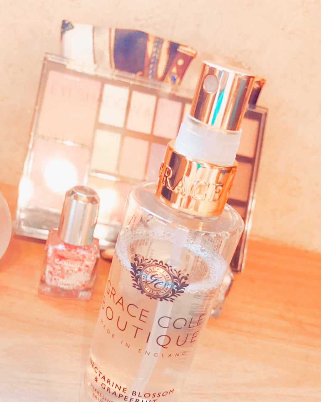 ボディミスト ネクタリンブロッサム＆グレープフルーツ/グレースコール/香水(その他)を使ったクチコミ（1枚目）