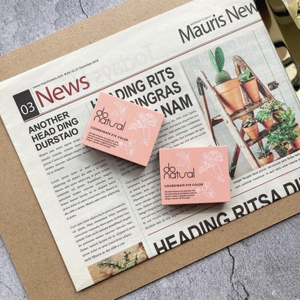 コーディネート アイ カラー/do natural/アイシャドウパレットを使ったクチコミ(3枚目)