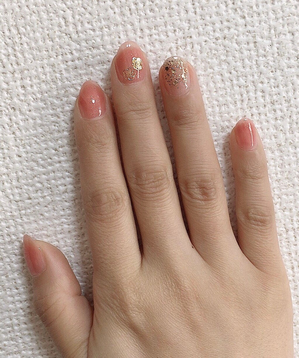 ネイルシール/セリア/ネイルシールを使ったクチコミ(3枚目)