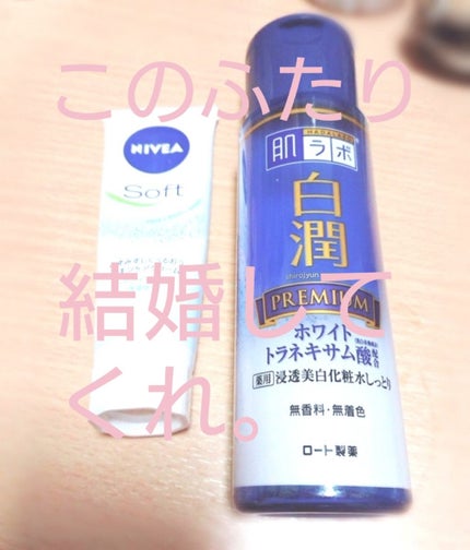 白潤プレミアム 薬用浸透美白化粧水/肌ラボ/化粧水を使ったクチコミ(1枚目)