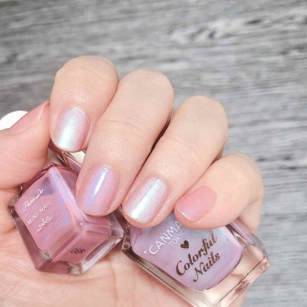 カラフルネイルズ/キャンメイク/マニキュアを使ったクチコミ(3枚目)