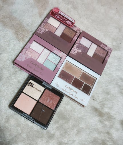 パーフェクトマルチアイズ/キャンメイク/アイシャドウパレットを使ったクチコミ(1枚目)