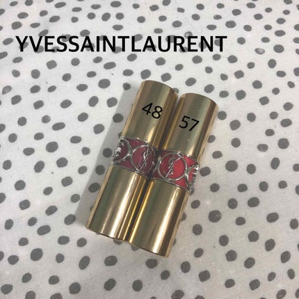 ルージュ ヴォリュプテ シャイン/YVES SAINT LAURENT BEAUTE/口紅を使ったクチコミ(1枚目)