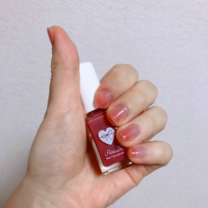 ネイルファンデーション/パラドゥ/マニキュアを使ったクチコミ(2枚目)