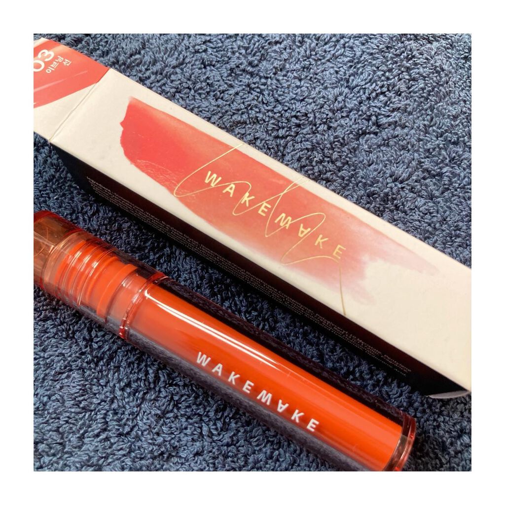 wakemake ウォーターグローイングティントのクチコミ「‪⸜♡⸝‍‬

Oliveyoung  @oliveyoung_japan 
 〖 WAKE .....」（2枚目）