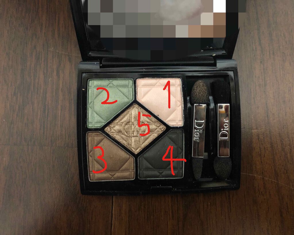 サンク クルール/Dior/アイシャドウパレットを使ったクチコミ(1枚目)