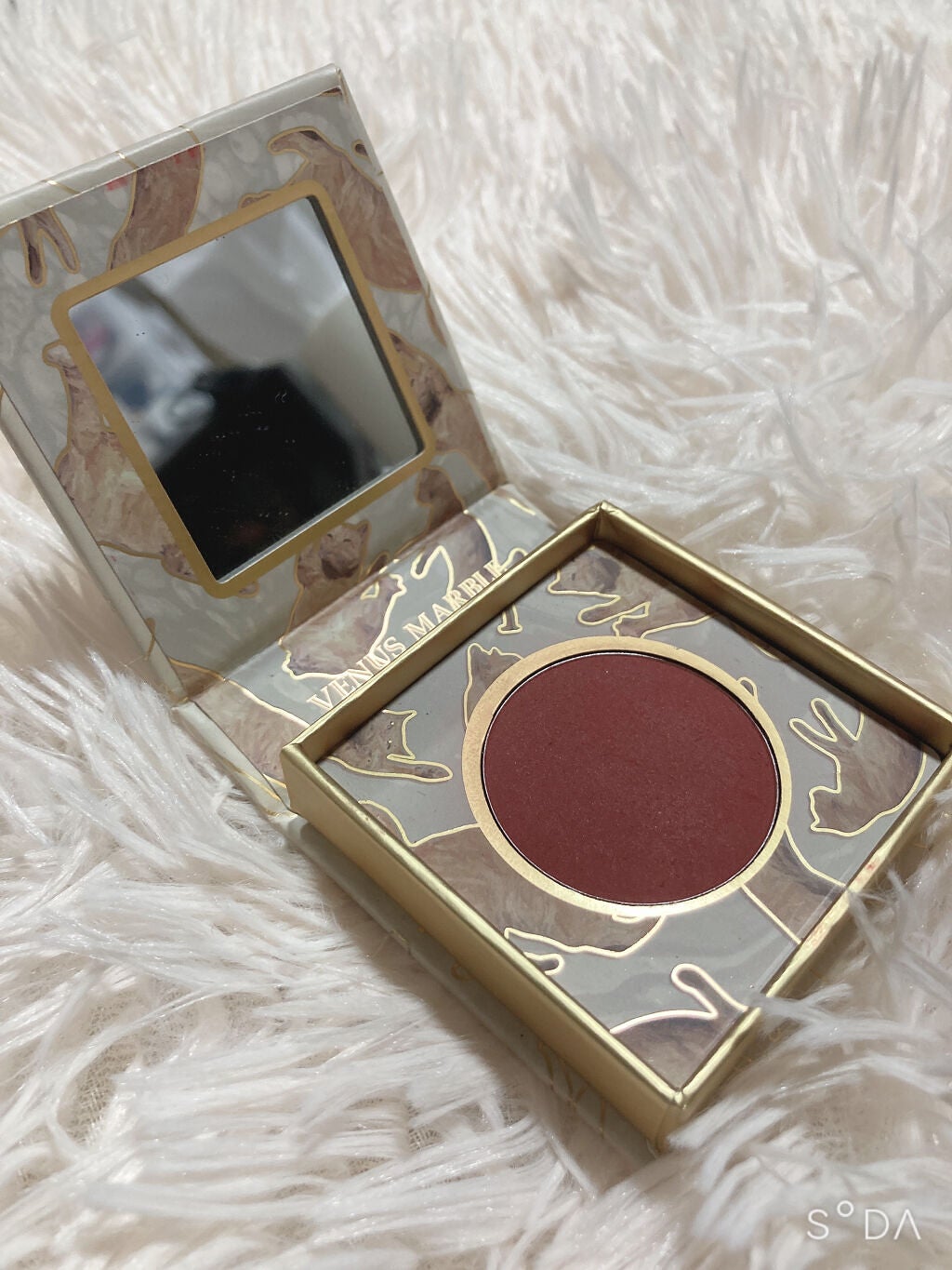 キャットシリーズ チークカラー/Venus Marble/パウダーチークを使ったクチコミ(1枚目)