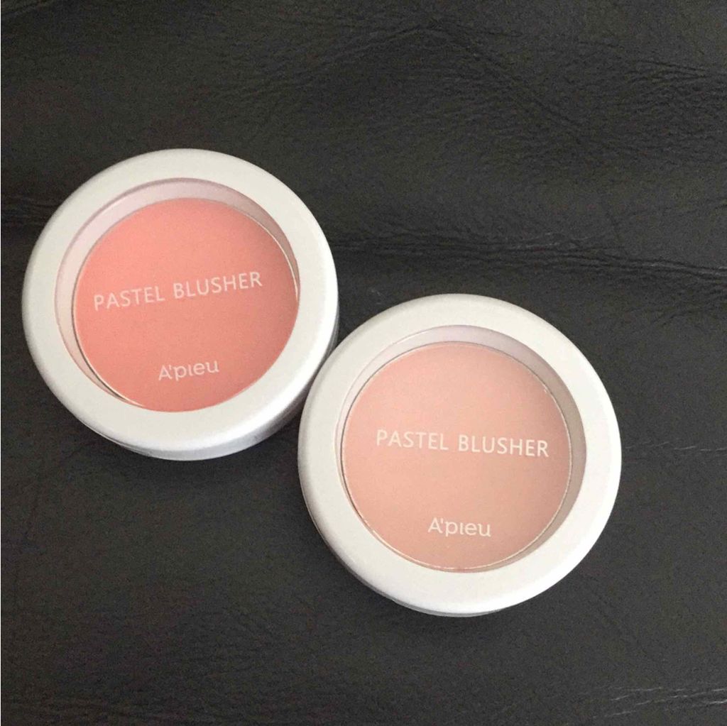 アピュー パステルブラッシャー/A’pieu/パウダーチークを使ったクチコミ(1枚目)