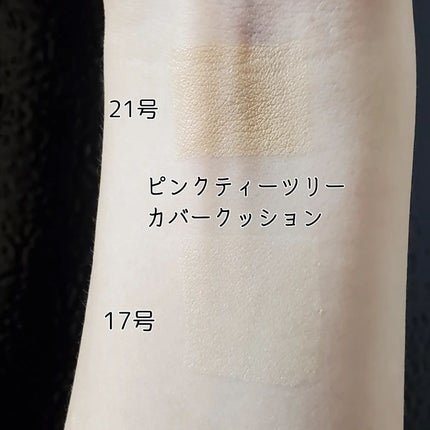 ピンクティーツリーカバークッション/APLIN/クッションファンデーションを使ったクチコミ(6枚目)