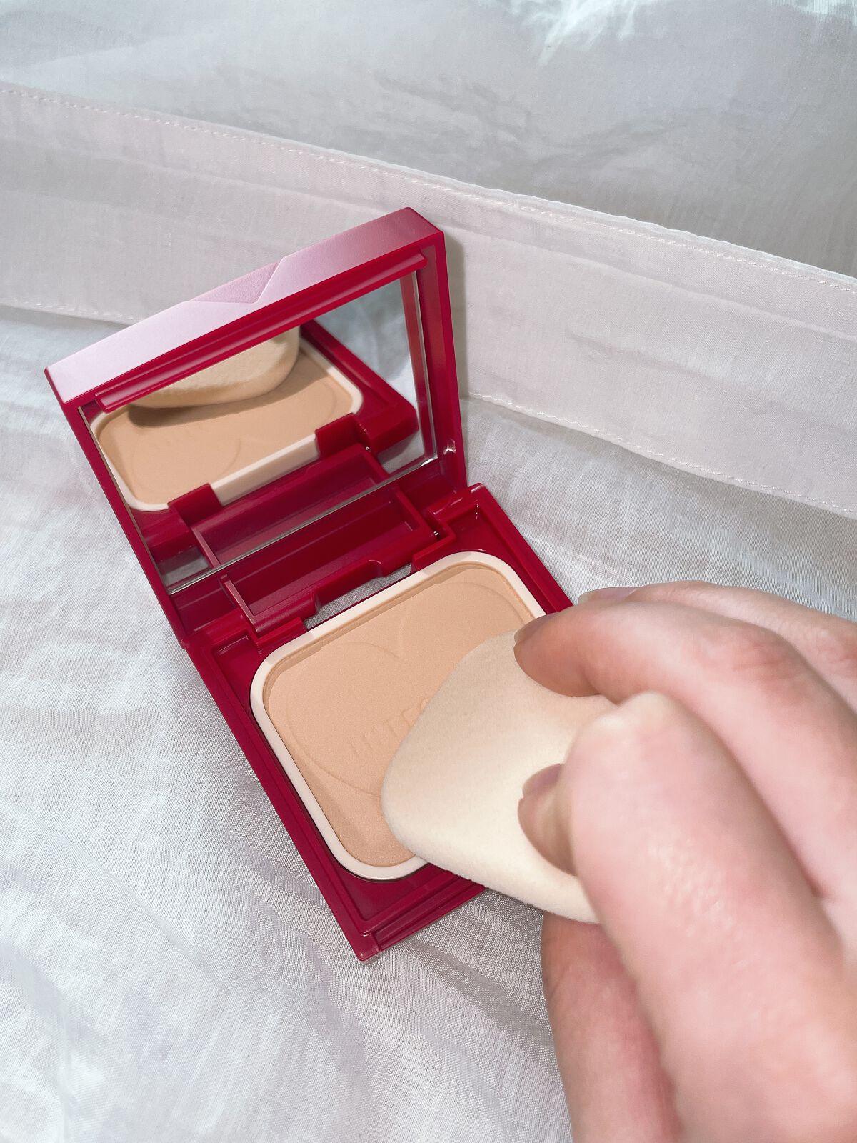 プロフィニッシュファンデーション/インテグレート/パウダーファンデーションを使ったクチコミ(5枚目)