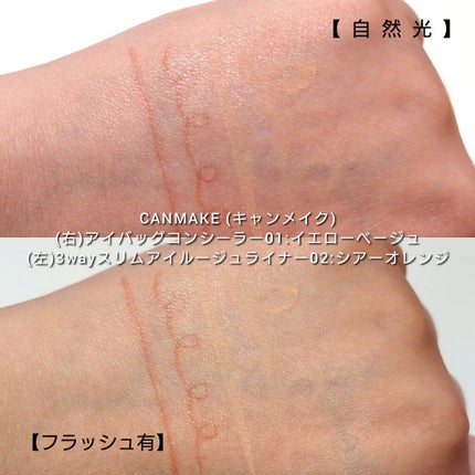 3wayスリムアイルージュライナー/キャンメイク/リキッドアイライナーを使ったクチコミ(6枚目)