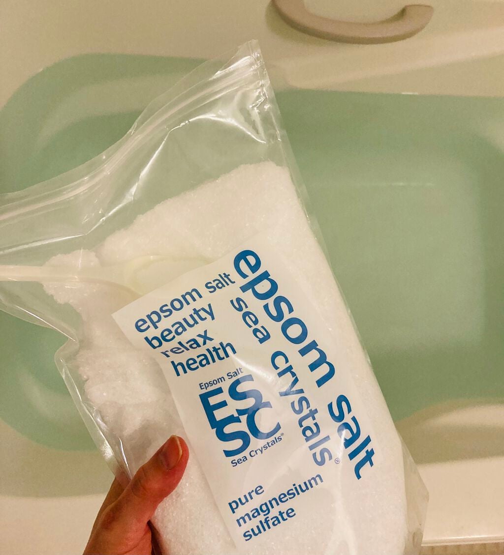 シークリスタルス エプソムソルト オリジナル/sea crystals/無機塩系入浴剤を使ったクチコミ(1枚目)
